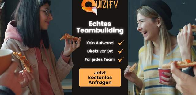 Teambuilding-Event mit Quizify Teambuilding-Event mit Quizify