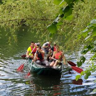 Kanutour von Kirchheim nach Lauffen am Neckar Kanutour von Kirchheim nach Lauffen am Neckar