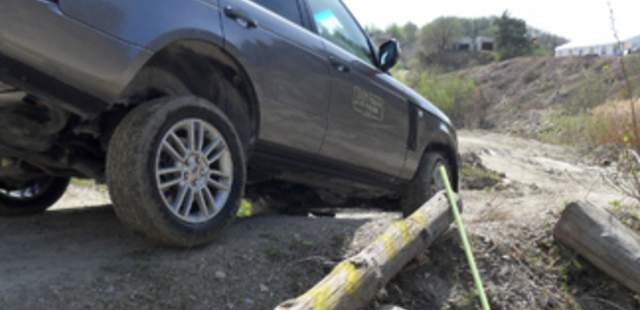Offroad fahren im Steinbruch Offroad fahren im Steinbruch
