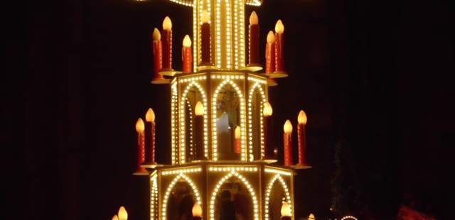 Auf dem Weihnachtsmarkt Weihnachtsrallye