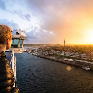 Deck 11 auf den Finnlines-Fähren