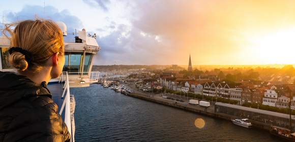 Deck 11 auf den Finnlines-Fähren