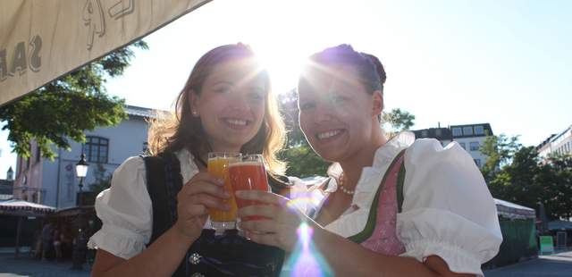 Viktualienmarkt Sonne Viktualienmarkt ProbierTour