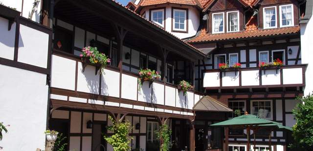 Willkommen im Kains Hof Biergarten / Eingang