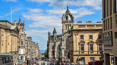 Incentive Reise Gruppenreise Schottland Edinburgh Royal Mile