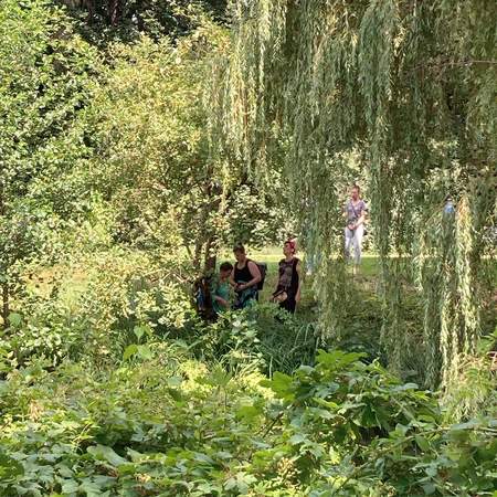 Geocaching+ im Berliner Tiergarten