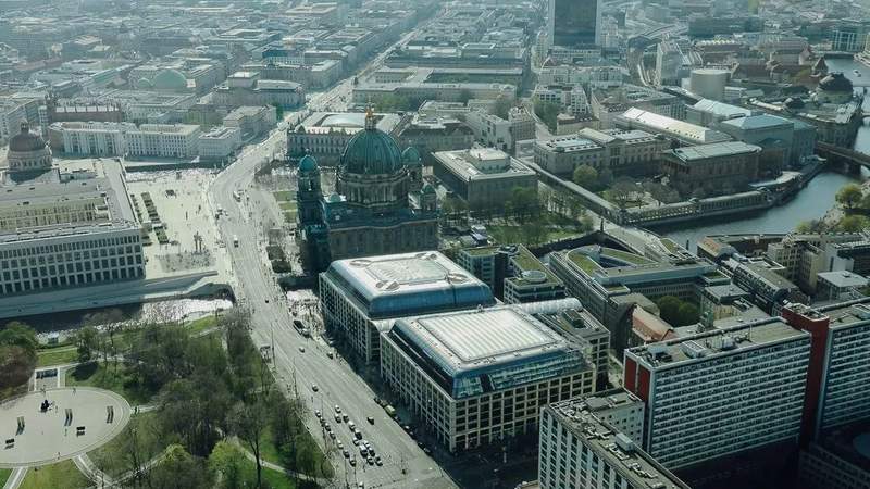 Ausblick vom Berliner Fernsehturm