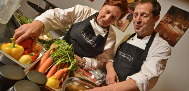 Die Köche Kochkurs für Firmen und Gruppen von 15 bis 55