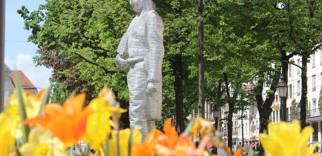 Montgelas am Promenadeplatz Montgelas am Promenadeplatz