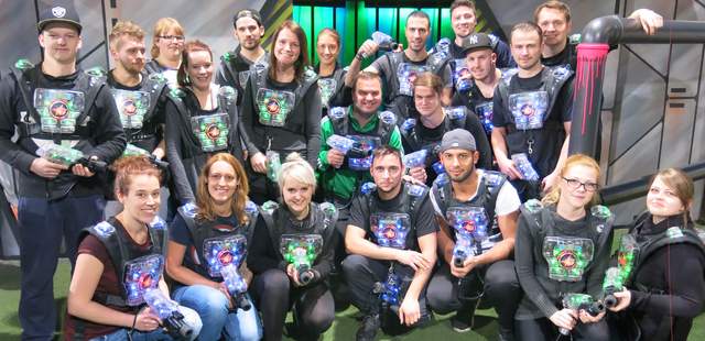 Lasertag in Gelsenkirchen Lasertag Action