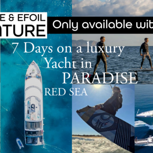 Titelbild eFoil und Kite Yacht Trip auf dem Roten Meer