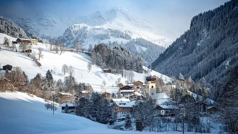 Kitzbühler Berge im Winter