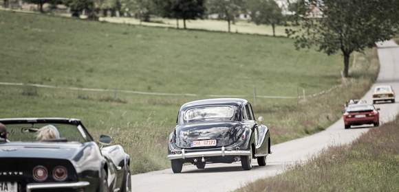 Entspannte Oldtimertour in Bayern