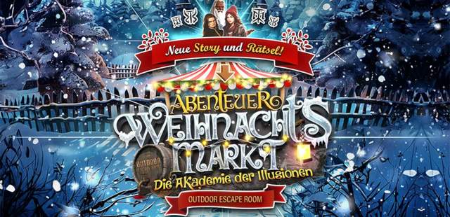 Die Akademie der Illusionen Abenteuer Weihnachtsmarkt