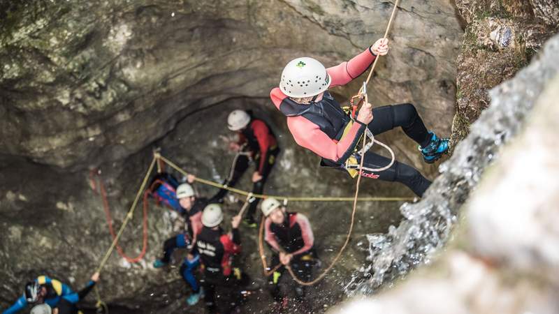 Jetzt Canyoning erleben!