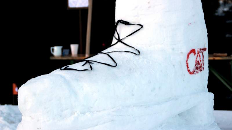 Schneeskulptur Wettbewerb