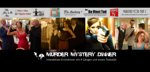 Krimidinner, Dinnerkrimi, Murder Mystery Dinner