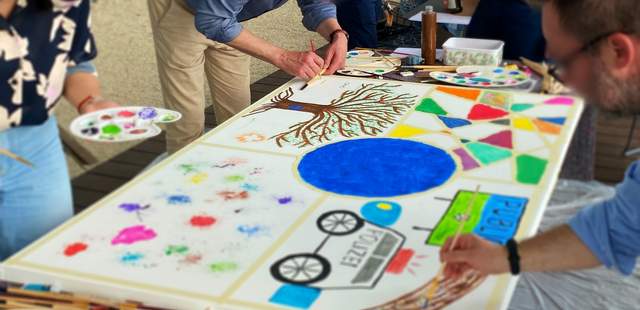 Team-Kunstwerk Event, Teambuilding Team-Kunstwerk Event, Teambuilding