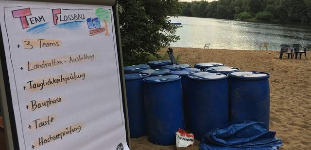 Teambuilding Team Training am Fühlinger See