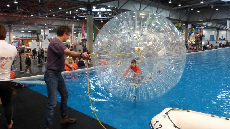 Zorbing - Ultraball als Teamevent in Schwerin