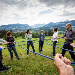 networking in nature Netzwerken, Teamwork
