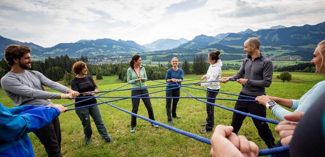 networking in nature Netzwerken, Teamwork