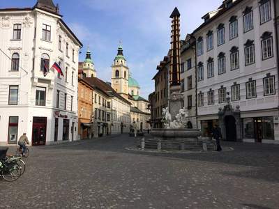 Incentive Reise Slowenien Ljubiljana Robba Brunnen