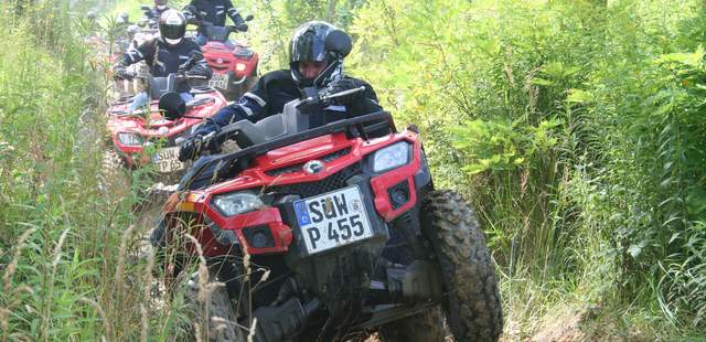 Quad-Experience Offroad-Camp Baden-Baden/Elsass-Nord
