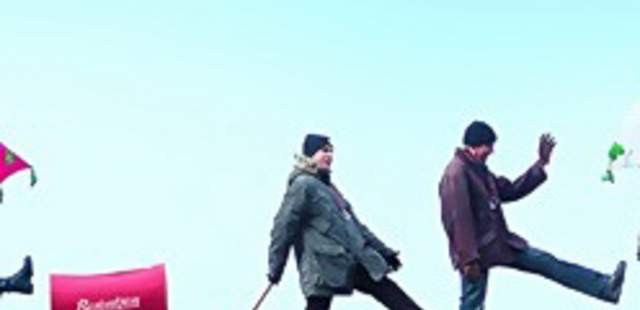 Bosselparty in der Heide Lustige Boßeltour durch den Heidewald!