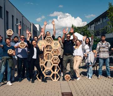 Standard-Bienenhotel-Workshop Standard-Bienenhotel-Workshop