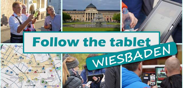 Tablet Rallye Wiesbaden Follow the tablet - Wiesbaden
