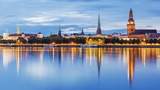 Riga am Abend