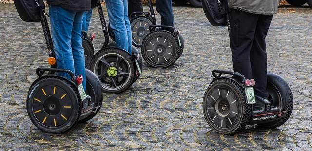 Segwayfahrt E-Mobilitäts Parcours: Segway Scouter
