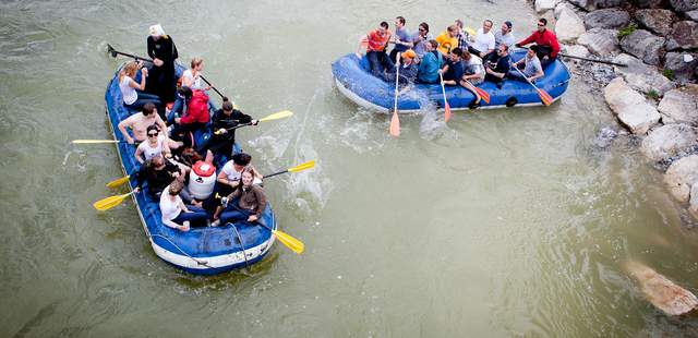 Isar-Flussfahrt Isarauen Isar-Flussfahrt Isarauen