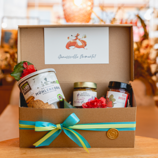 Geschenkbox: Süßes Frühstück Geschenkbox: Süßes Frühstück