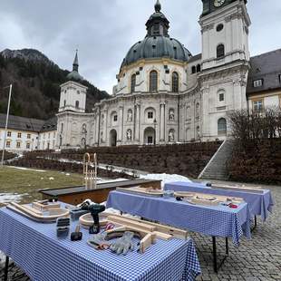 Winterliches Firmenevent inkl. Schlittenbau