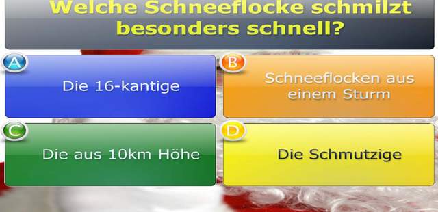 Wissen Sie`s? Weihnachtsfrage TeamDuell Quiz und Gameshow