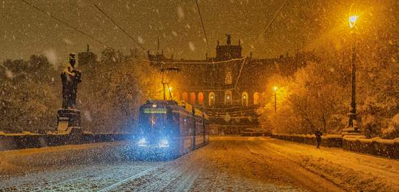 Weihnachtsfeier in der EventTram München