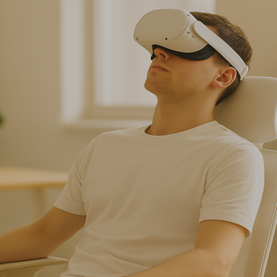 XR Health Relax - die 5-Minuten-Pause für überall VR, BGM, Entspannung, Virtual Reality, XR Health, VR Health, Gesundheit