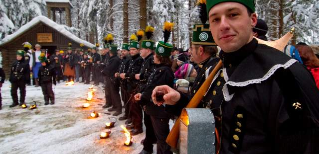 Traditionelle Mettenschichten im Osterzgebrige "Schicht im Schacht!" zur Mettenschicht