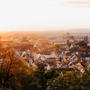 Sonnenuntergang Freiburg