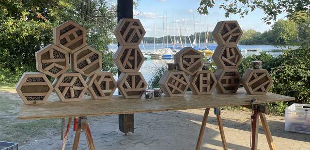 M-Waben-Workshop – Bienenhotel für zuhause M-Waben-Workshop – Bienenhotel für zuhause