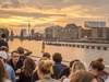 Sommer an der Spree in Berlin