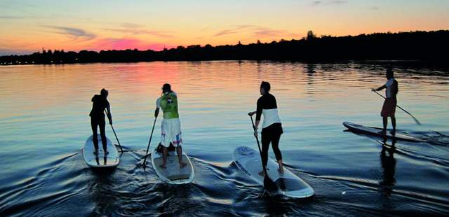 Stand Up Paddeling AHORN Seehotel Templin