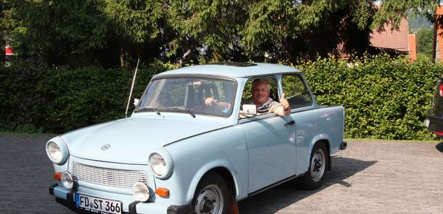 Mit dem Trabi durch die Rhön Mit dem Trabi durch die Rhön
