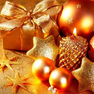 Weihnachten Weihnachtsfeier an der Seenplatte