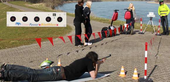 Segwayfahrt, Rätselspaziergang, LaserBiathlon