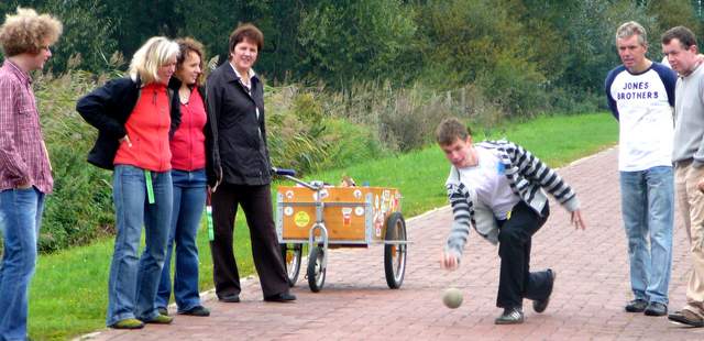 Bosseltour Boßeln am Dümmer-See (Winterversion)