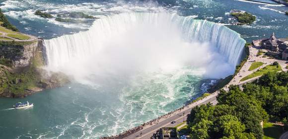 Das Naturschauspiel Niagarafälle