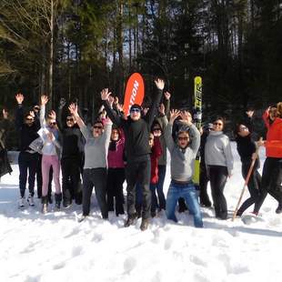 Winter Team Challenge Teamevent im Schnee